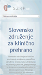 Mobile Screenshot of klinicnaprehrana.si